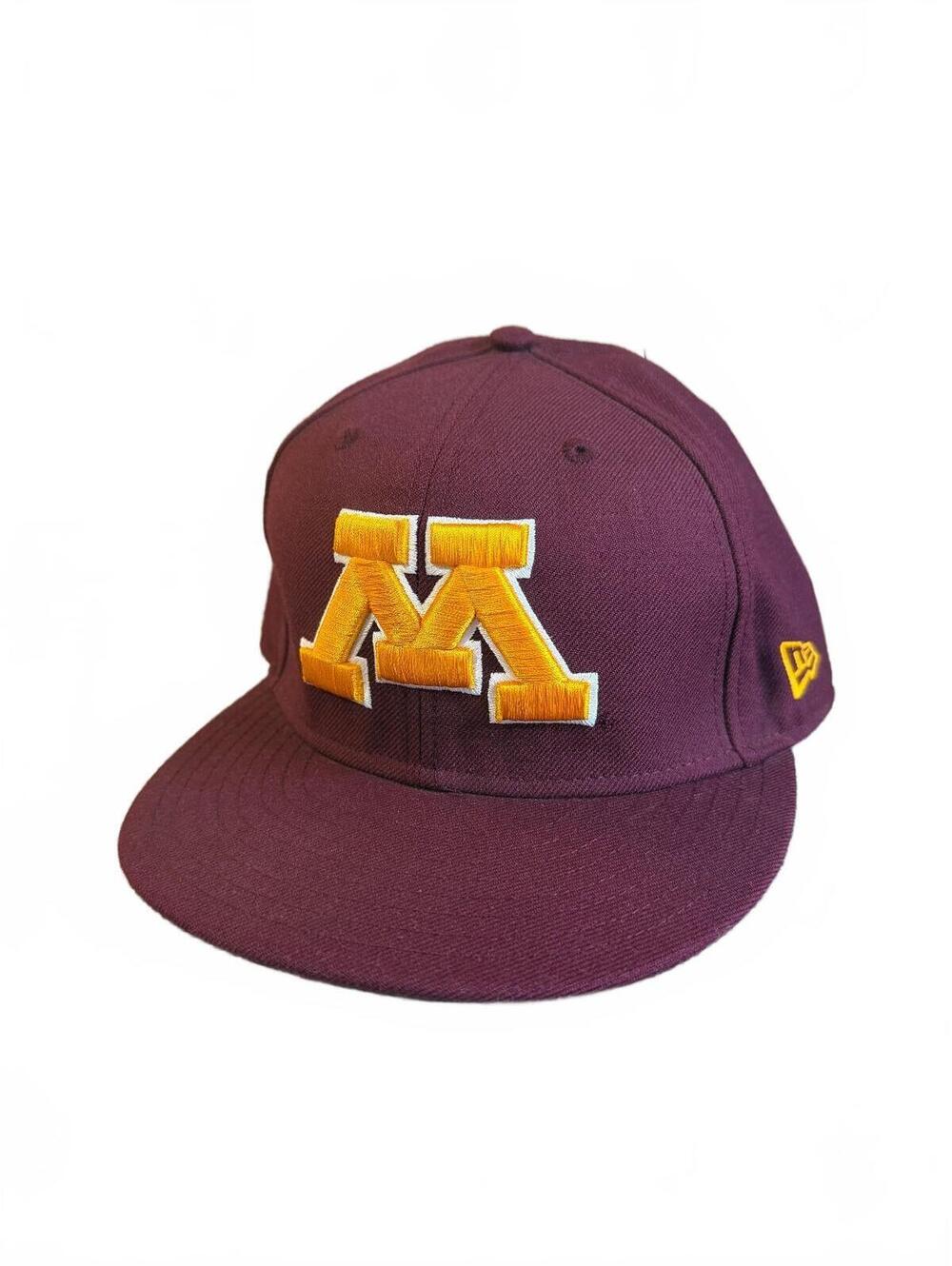 Minnesota Gophers New Era Fitted Hat Size 7 3/8